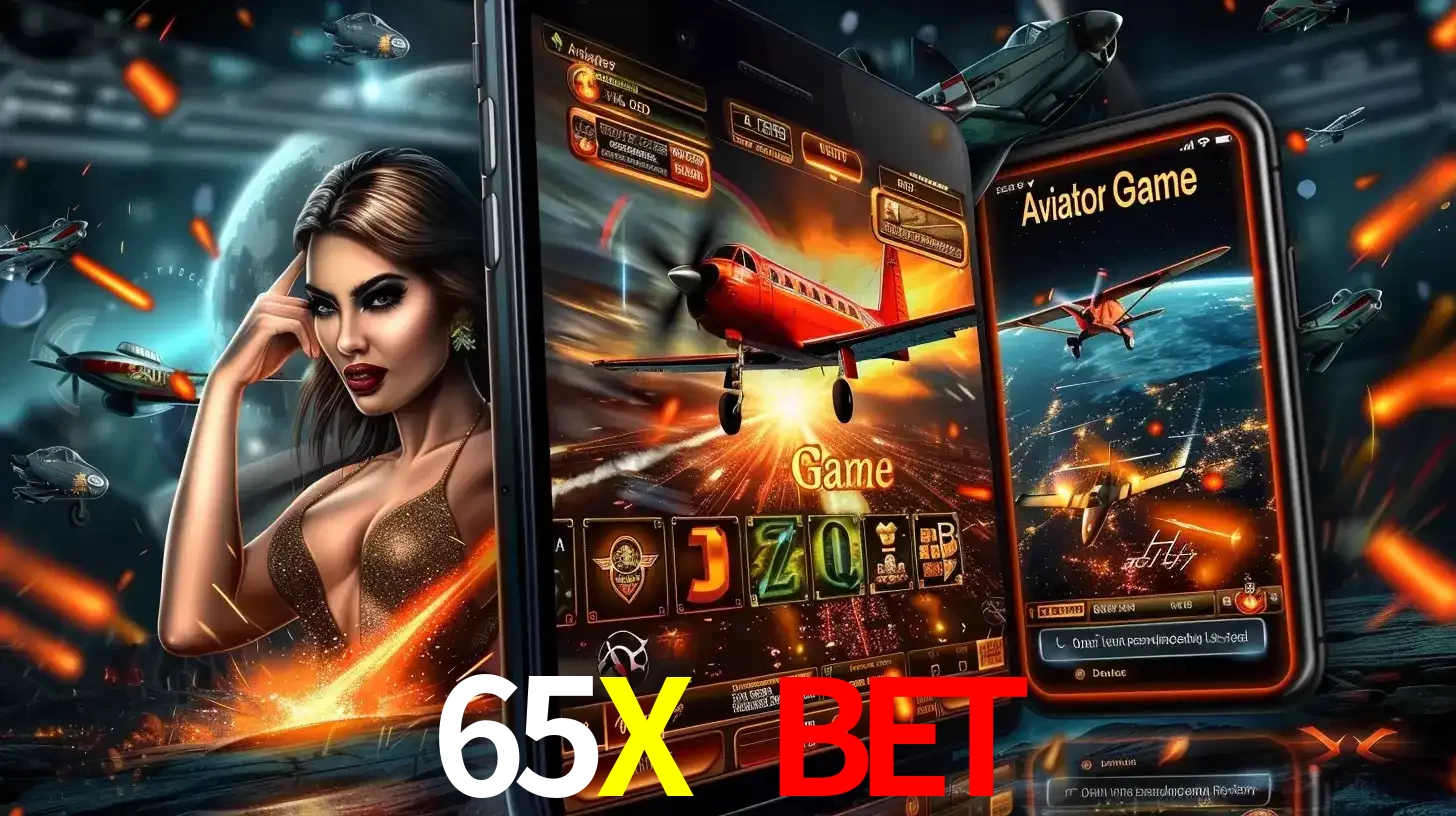 Mulher estilosa cercada por telas que exibem a jogabilidade do Aviator, capturando a intensidade e a estratégia deste popular crash game oferecido pelo 65X BET.